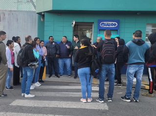 Dirigentes visitam trabalhadores da Panco