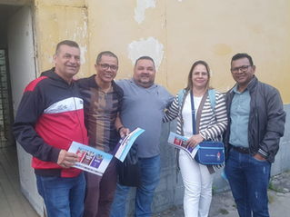 Doces Confirma | Dirigentes visitam trabalhadores 