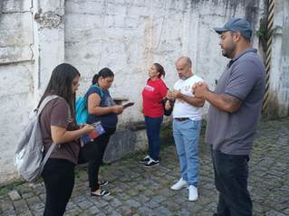 Saborina | Dirigentes visitam trabalhadores 