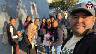 Dirigentes visitam trabalhadores da DEF 