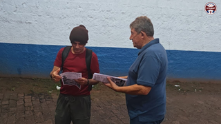 Frigorífico Campeão | Entrega de boletim informativo