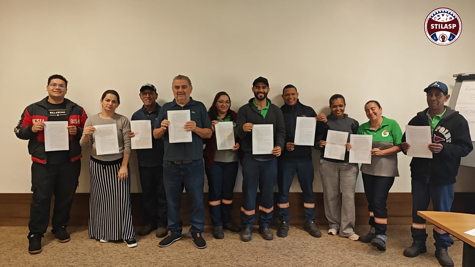 STILASP visita trabalhadores da Gula Brasil