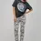 Miniatura: BLONDIE HEART OF GLASS DISCO BALL BOYFRIEND TEE