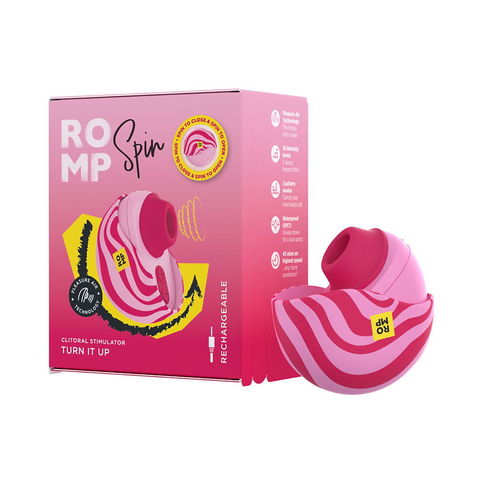 Miniatura: ROMP Spin Travel Rechargeable Clitoral Stimulator