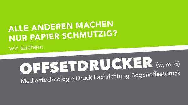 Bogenoffset-Drucker I Medientechnologie Druck