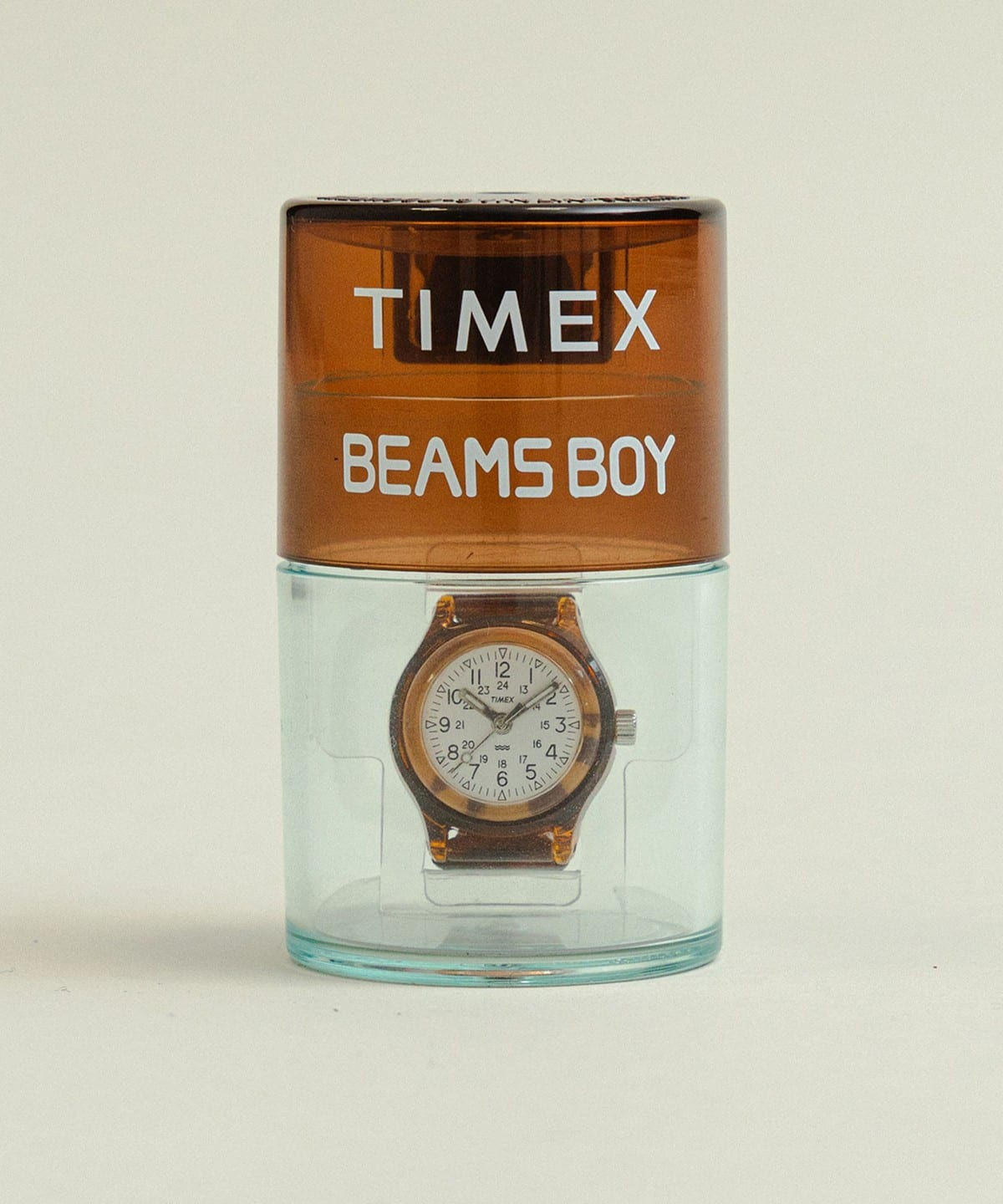TIMEX × BEAMS BOY RING WATCH TORTOISE SHELL