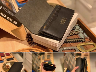 【ANCHOR BRIDGE ITALY LEATHER LONG WALLET】