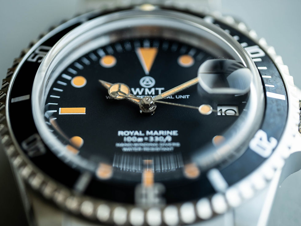 Thumbnail: WMT Royal Marine – Pumpkin dial edition