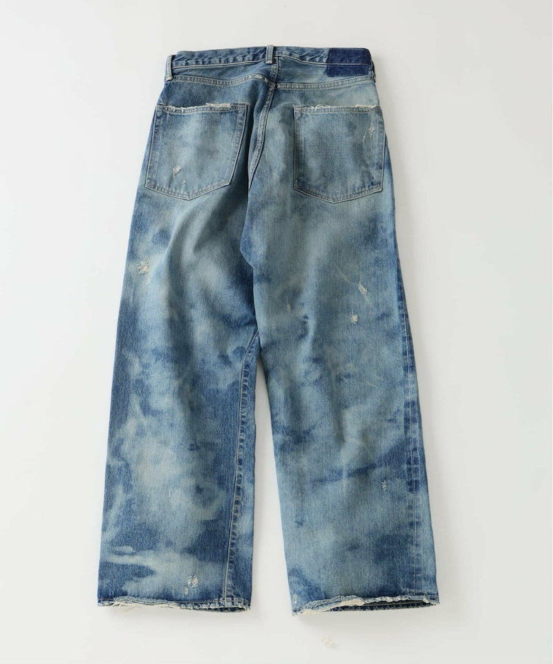 Thumbnail: J.S.HOMESTEAD AGING DENIM WIDE NEVADA