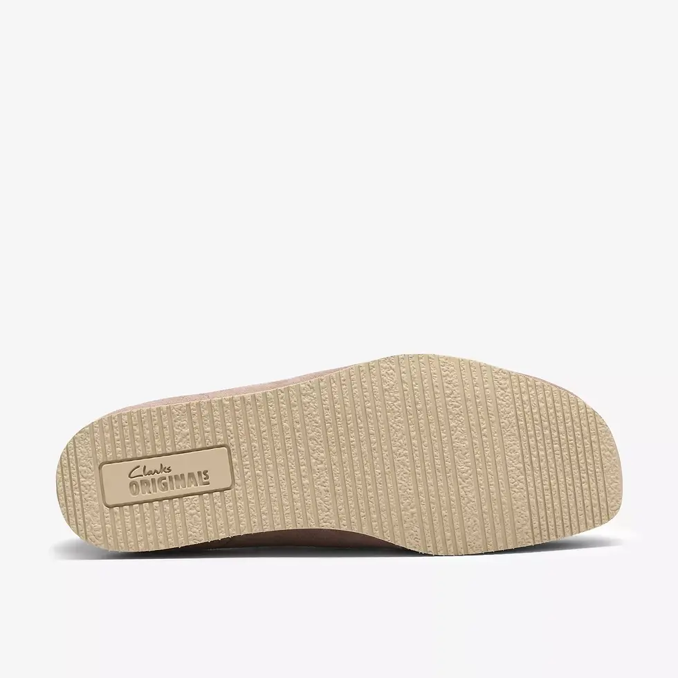 Thumbnail: CLARKS ORIGINALS WOMENS WALLABEE LITE DIRTY PINK SUEDE