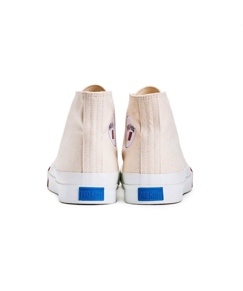 Thumbnail: PRO-KEDS ROYAL AMERICA HI - NATURAL WHITE