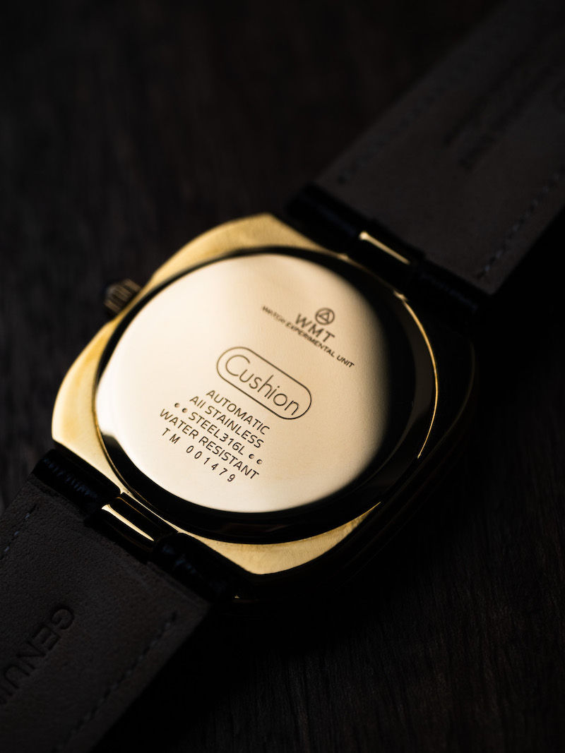 Thumbnail: WMT Cushion – Malachite Stone Dial