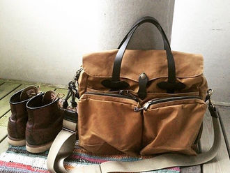 【HAND BUILT IN USA・FILSON 24 HOUR BRIEFCASE】