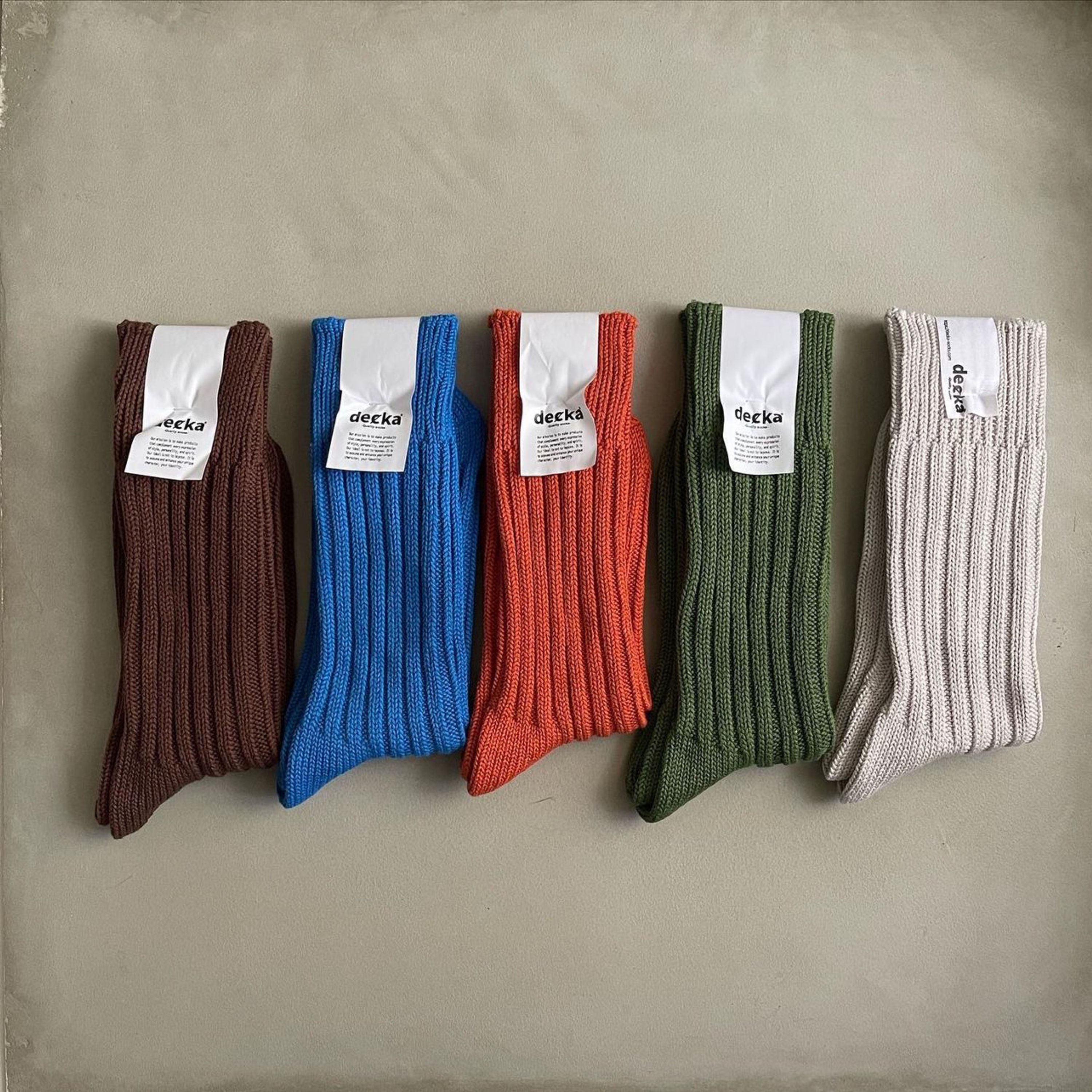 Decka Plain Socks 56N - 1st Collection