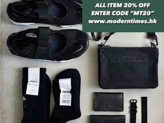 【20% OFF ALL ITEMS 限時八折・THANKFUL EVENT 秋季感謝活動】