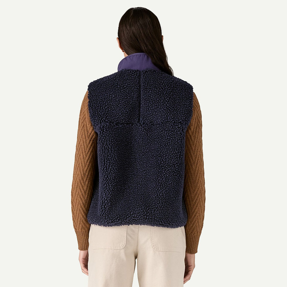 Thumbnail: Patagonia Women's Classic Retro-X® Fleece Vest - Sunken Blue