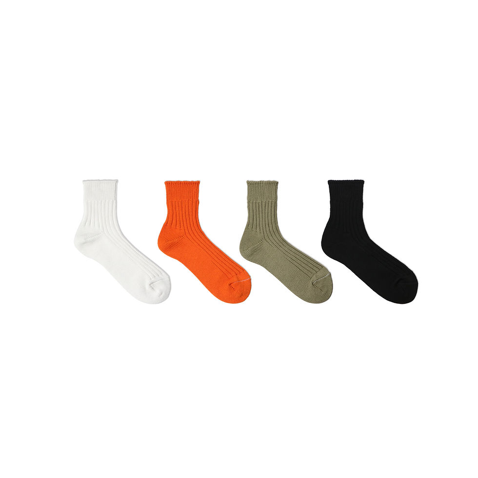Thumbnail: Decka Plain Socks 56N Short Ver.