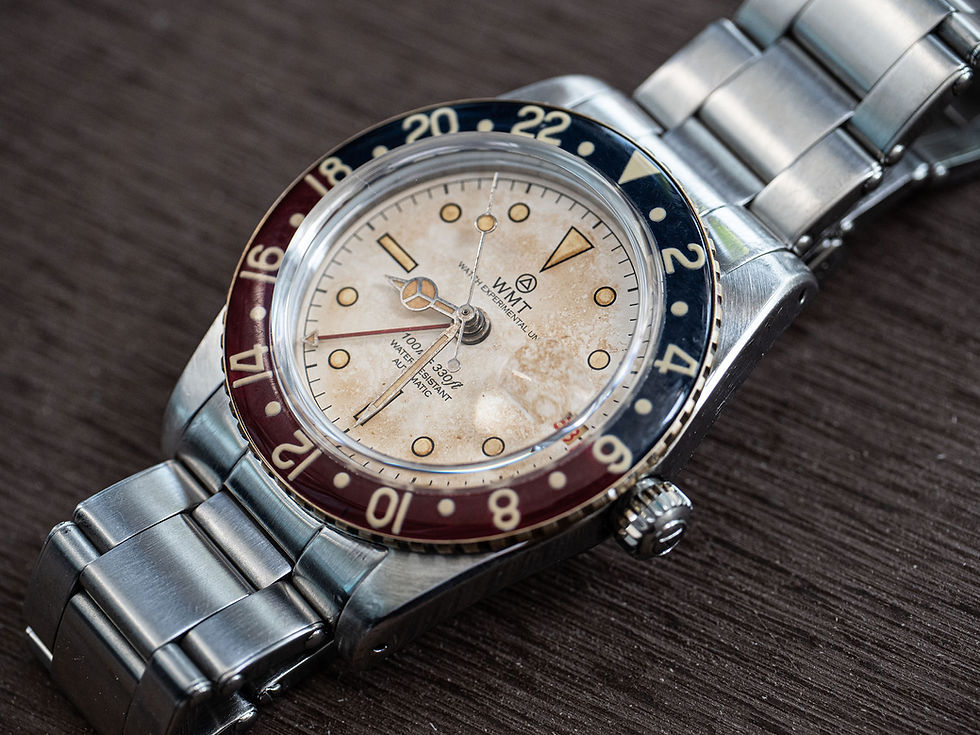 Thumbnail: WMT Panton MKII – White Dial / Heavy Aged