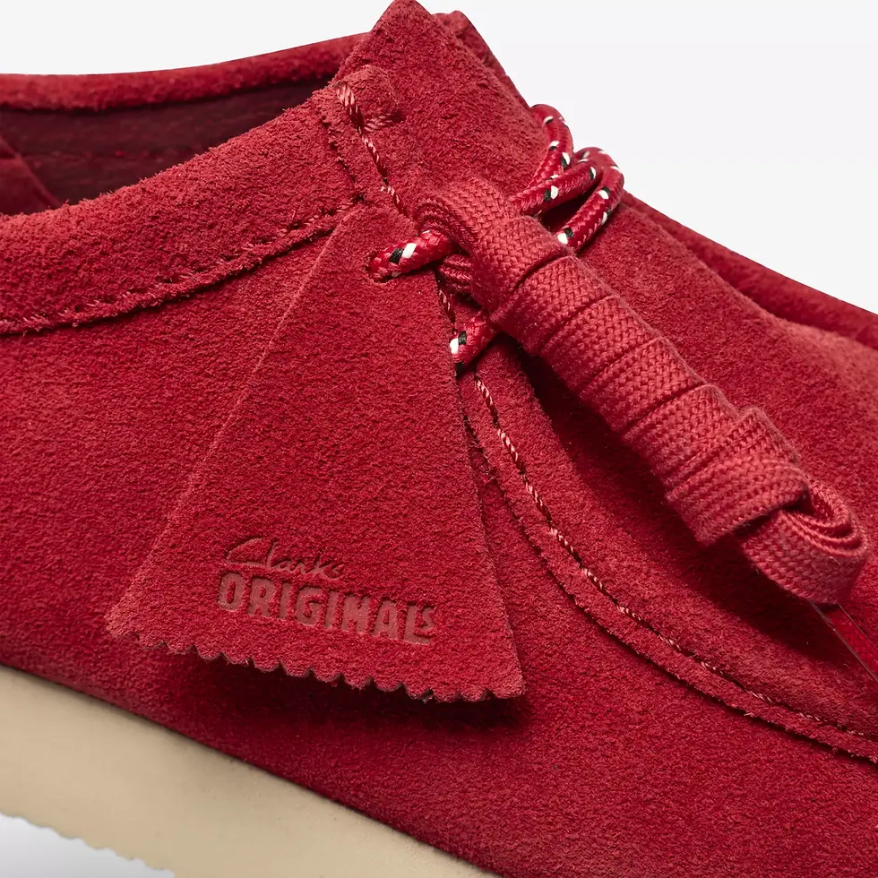 Thumbnail: CLARKS ORIGINALS WALLABEE LITE RED SUEDE