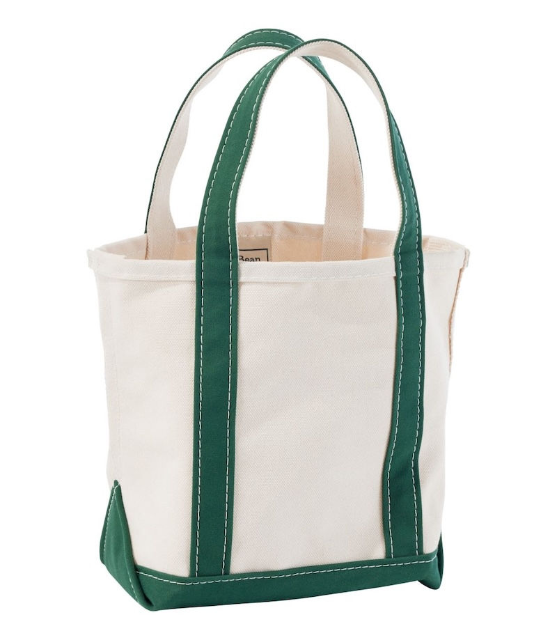 L.L. Bean Boat and Tote Small | Open Top | DARK GREEN
