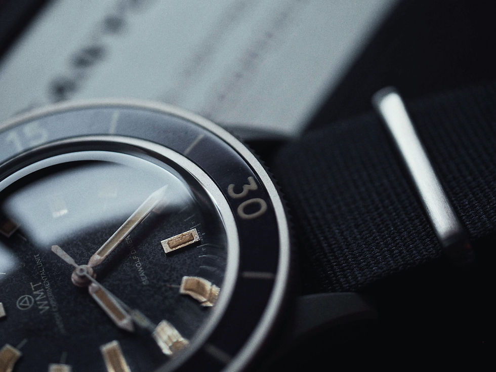 Thumbnail: WMT Seawolf – Blue Dial / Aged Edition