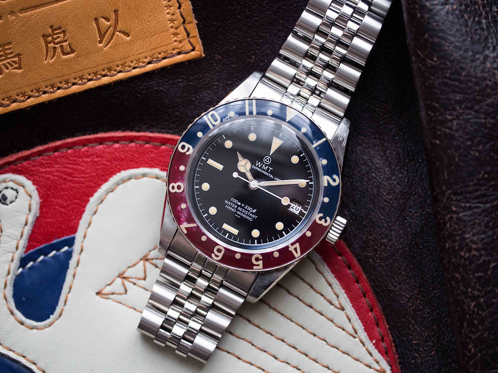 Thumbnail: WMT Panton – Brass Bezel Aged Edition