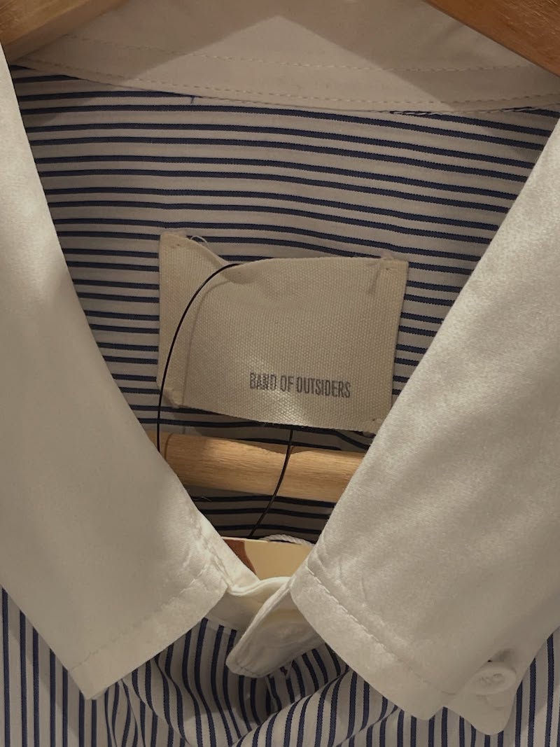 Thumbnail: BAND OF OUTSIDER STRIPE SHIRT