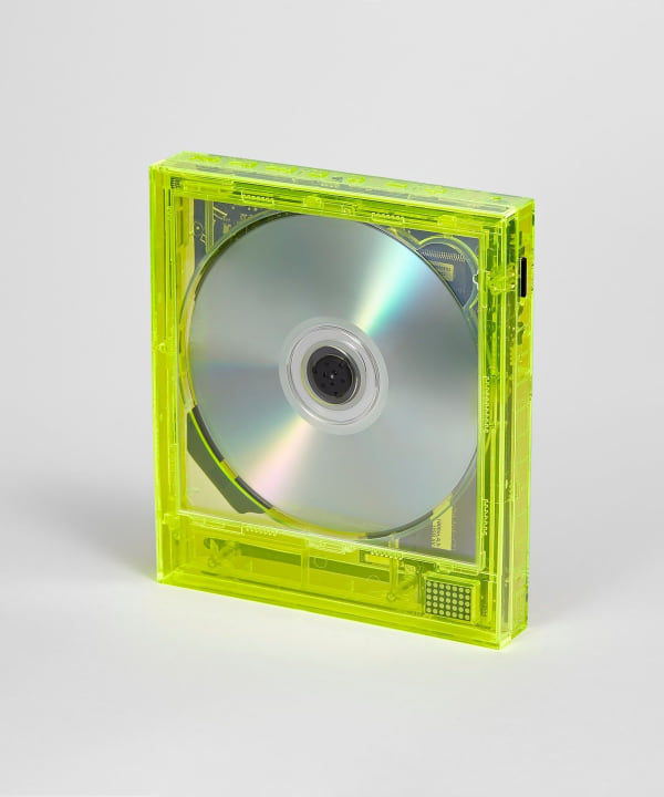 km5 Instant Disk Audio-CP1 "NEON YELLOW" CD Player