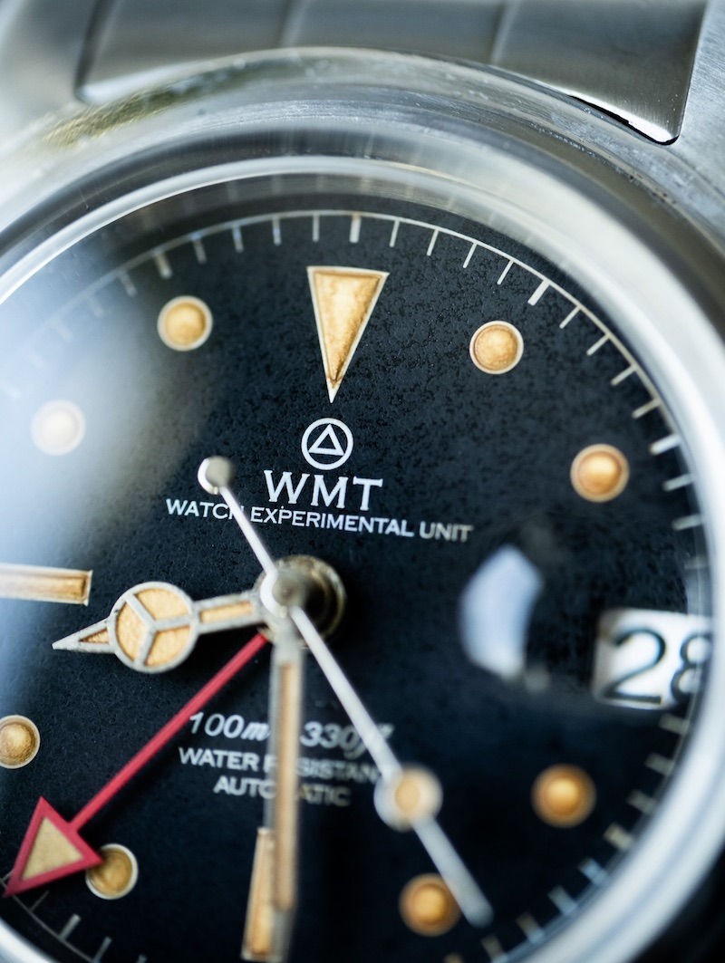 Thumbnail: WMT Sanford MKII – Interchangeable Bezel / Fuchsia & Blueberry Bezel / Aged Edit