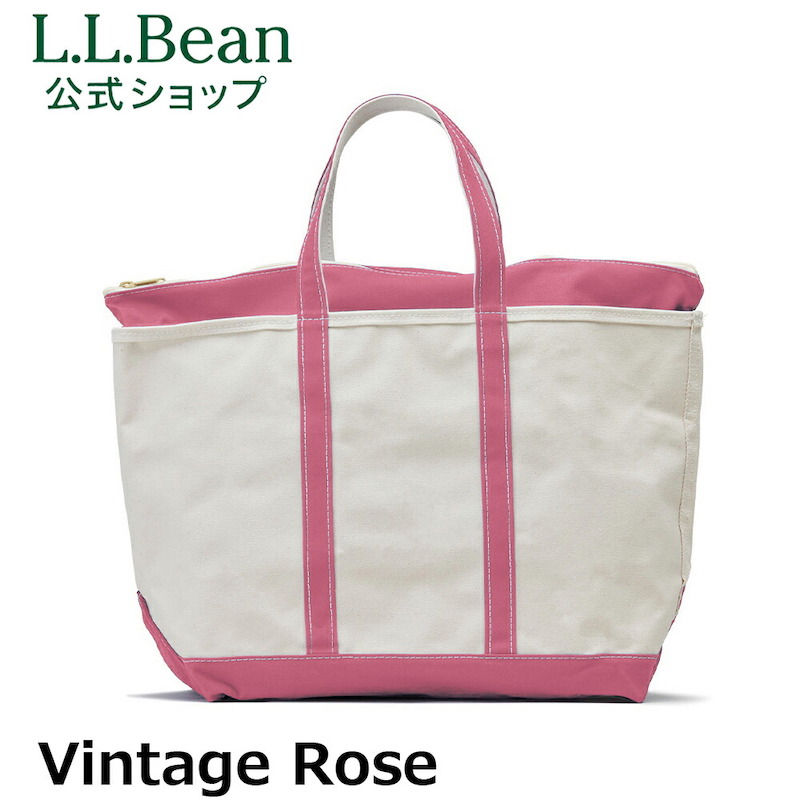 L.L. Bean Boat and Tote Large | Zip Top | Vintage Rose