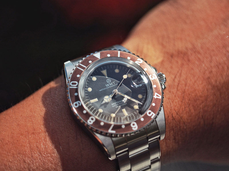 Thumbnail: WMT Sanford – Brown Bezel / Tropical Brown Dial / Aged Edition