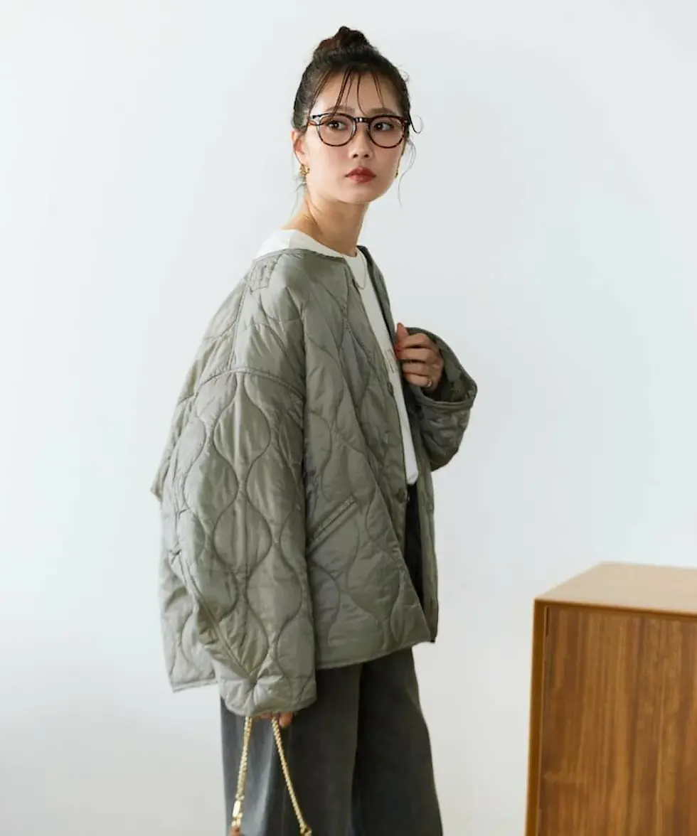 Thumbnail: M-65 Short Mods Coat with Liner Set Ladies - Beige