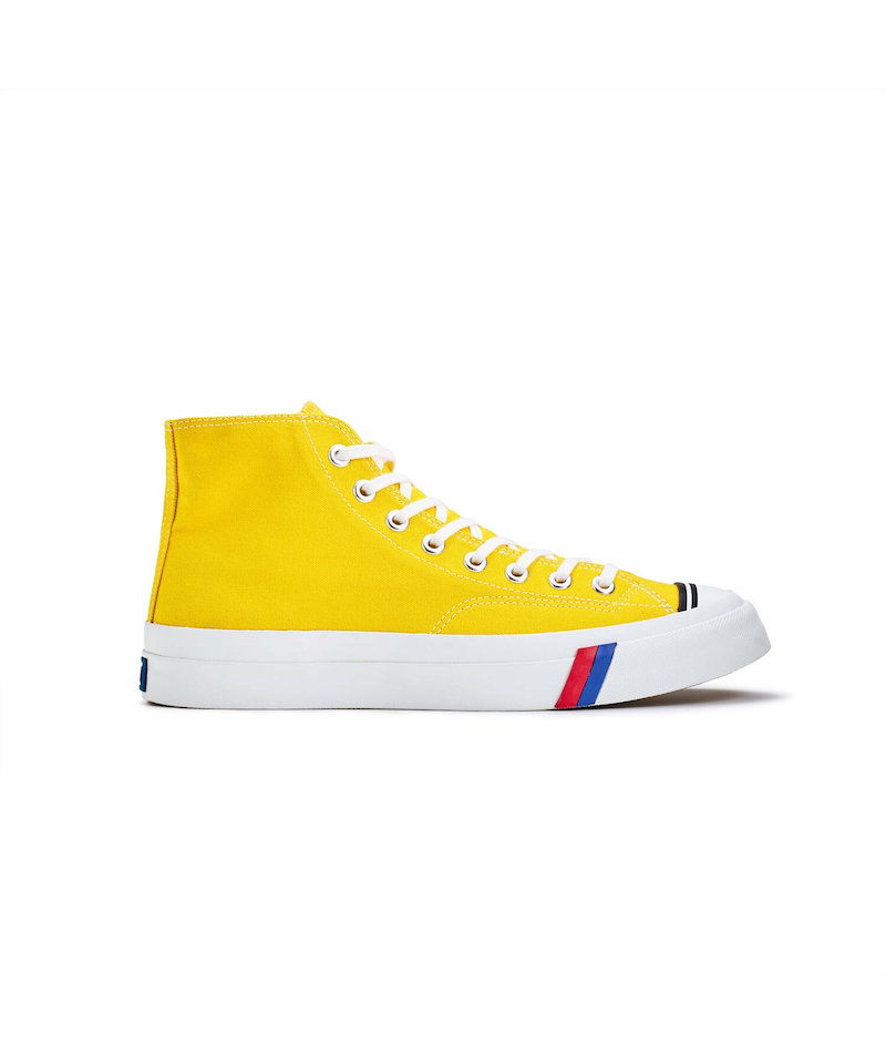 Thumbnail: PRO-KEDS ROYAL AMERICA HI - YELLOW