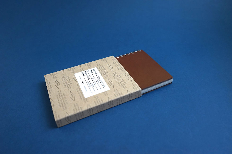 Thumbnail: Mucu Leather Ringnote S - Brown