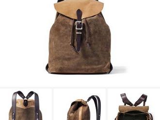 【NEW・FILSON RUGGED SUEDE RUCKSACK】