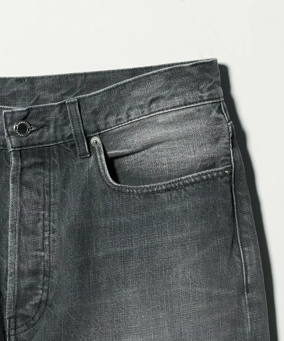 Thumbnail: MONKEY TIME HAND SHAVING DENIM - DARK GRAY