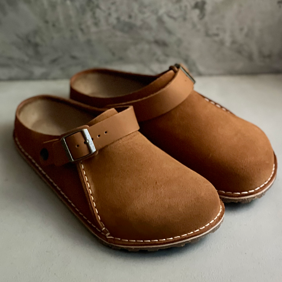 Thumbnail: Birkenstock Lutry Suede Mink