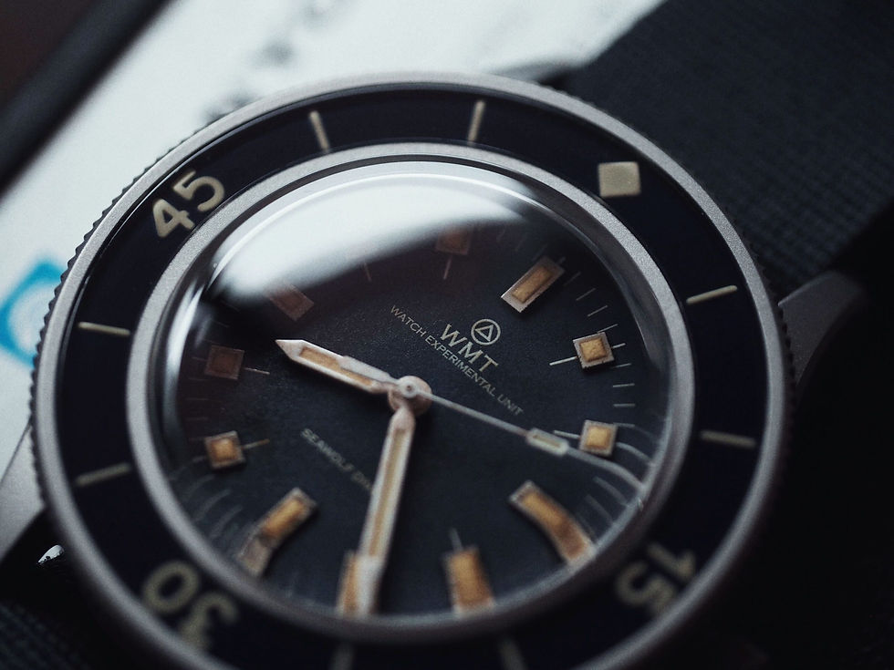 Thumbnail: WMT Seawolf – Blue Dial / Aged Edition