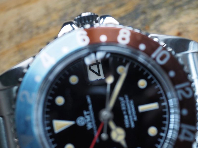 Thumbnail: WMT Sanford MKII GMT – Interchangeable Bezel / Aged Edition