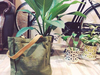 【MODERN TIMES ORIGINAL CANVAS TOTE】