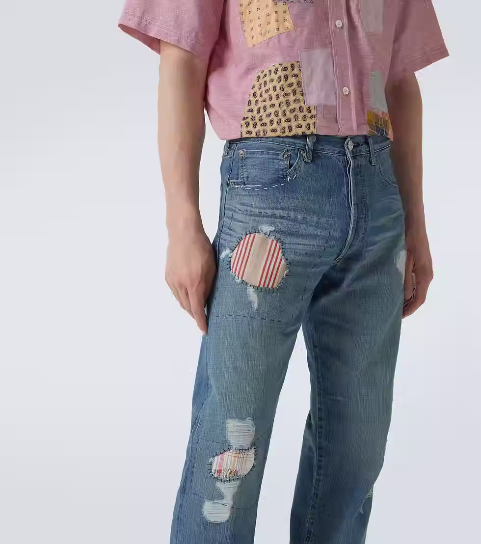 Thumbnail: JUNYA WATANABE × LEVI'S® PATCHWORK STRAIGHT JEANS