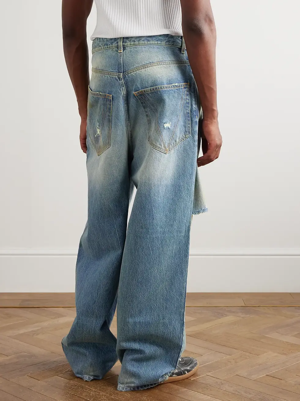 Thumbnail: VETEMENTS DISTRESSED JEANS