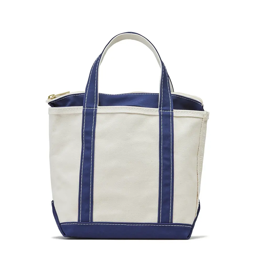 Thumbnail: L.L. Bean Boat and Tote Small | Zip Top | ORANGE