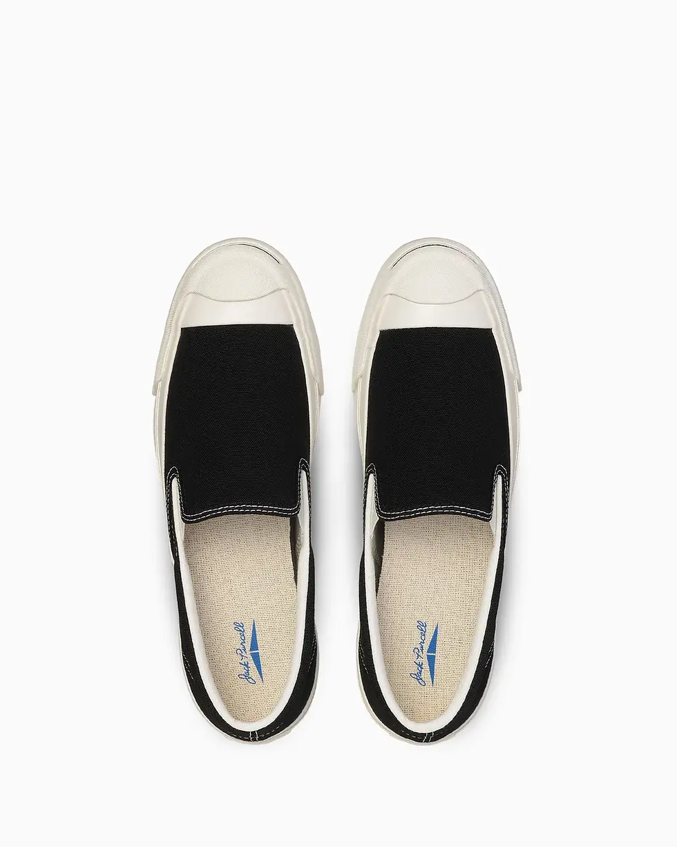 Thumbnail: CONVERSE JACK PURCELL CL SLIP-ON - BLACK