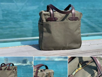 【FILSON ZIPPERED TOTE・HAND BUILT IN THE USA】