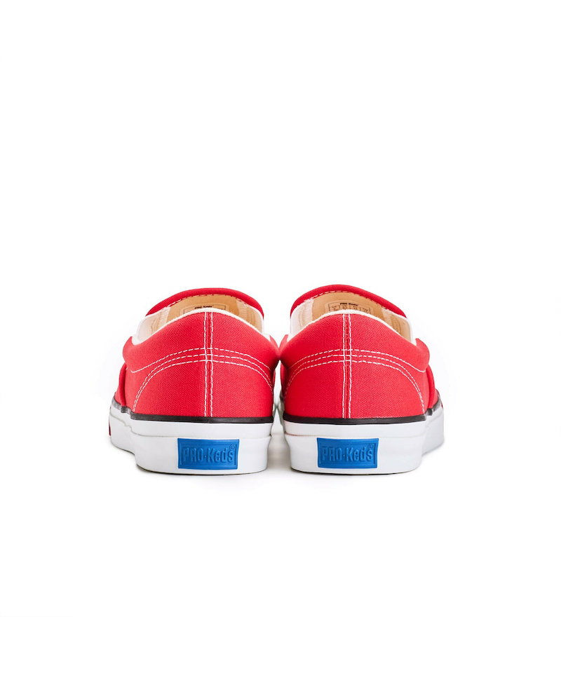Thumbnail: PRO-KEDS SLIP ON - RED