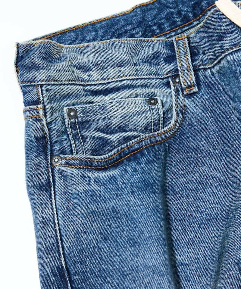 Thumbnail: NAUTICA  VINTAGE-WASHED BAGGY DEMIN PANTS - NAVY
