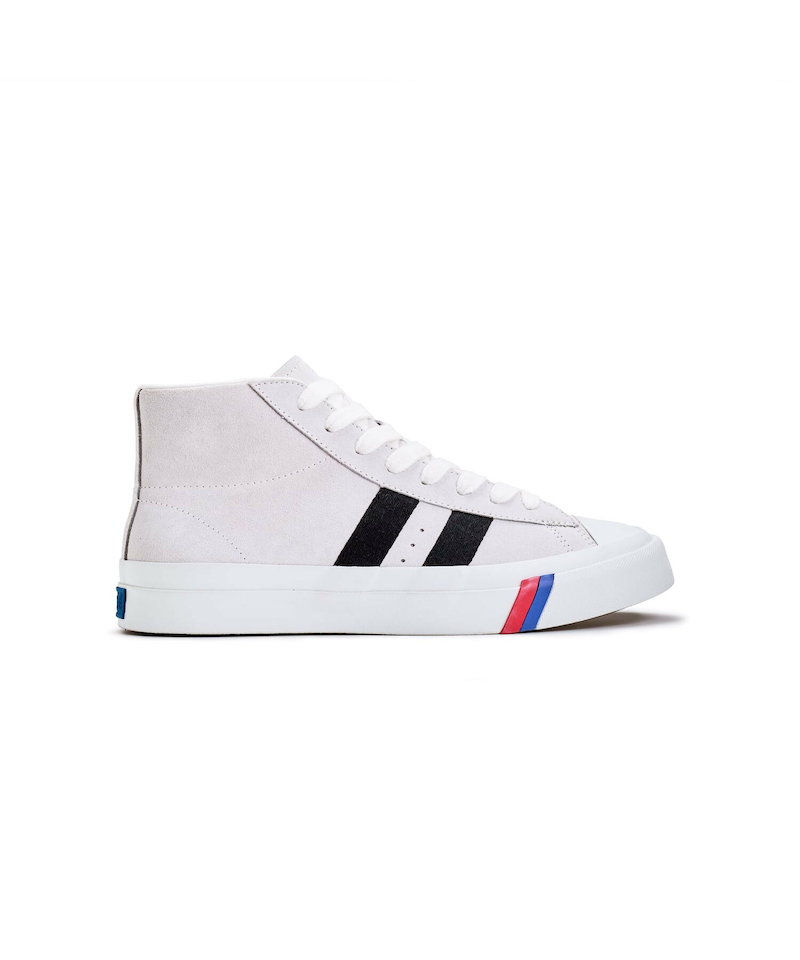 Thumbnail: PRO-KEDS ROYAL PLUS SUEDE HI - WHITE