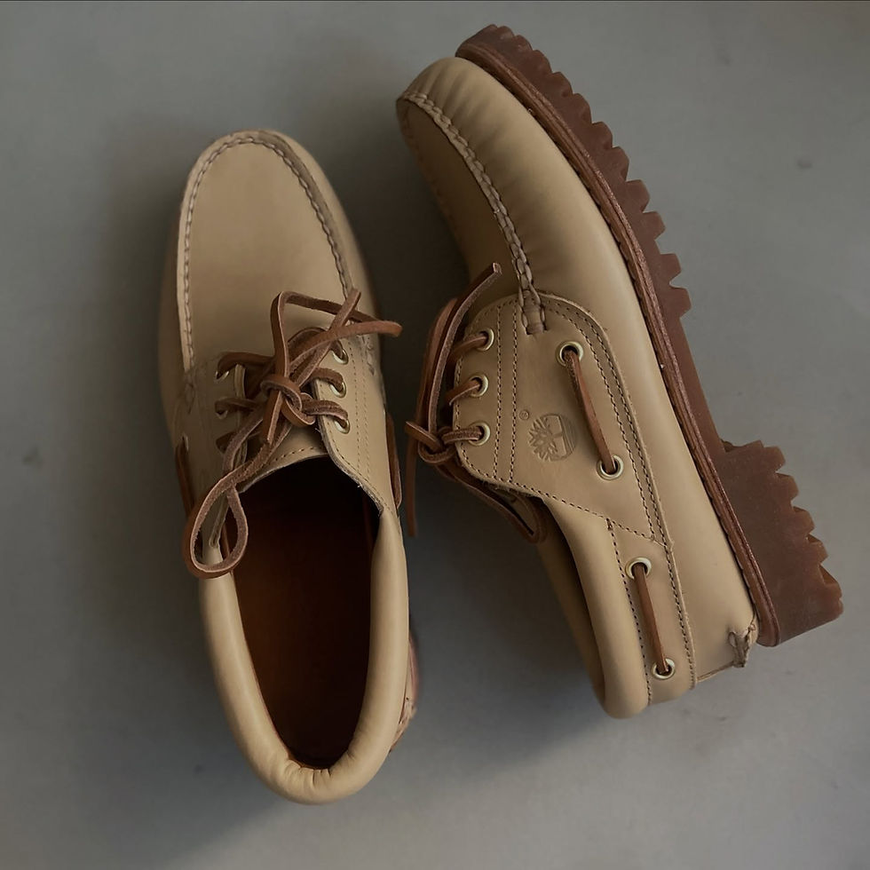 Thumbnail: Timberland 3-eye Lug Boat Shoes - Beige