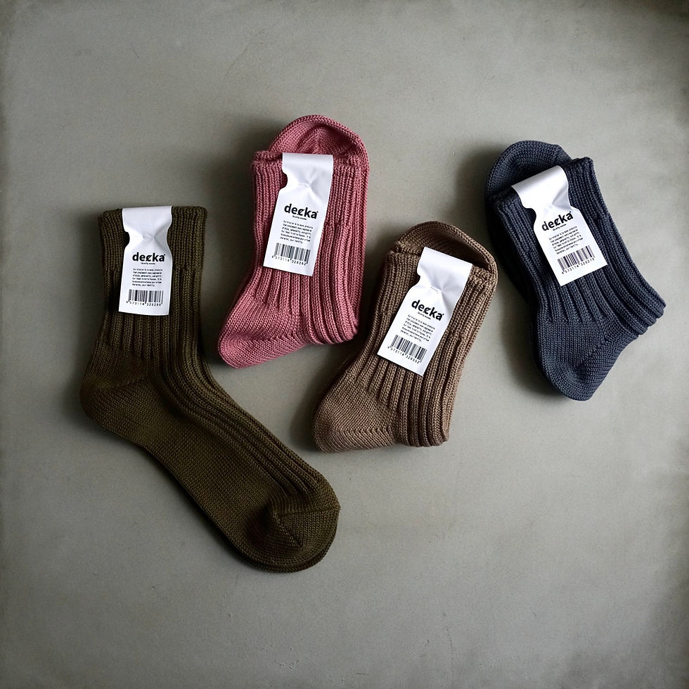 Thumbnail: Decka Plain Socks 56N Short Ver. - 2nd Collection